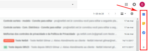 Novo GMail