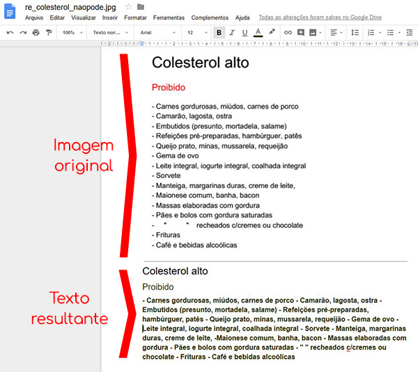 Converta imagens e pdf para texto editável