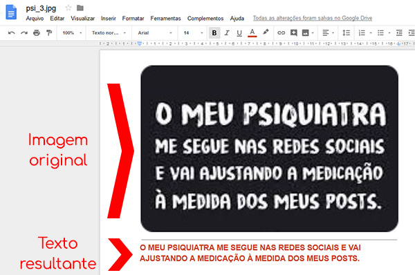 Converta imagens e pdf para texto editável