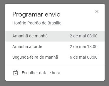 Envio Programado - GMail