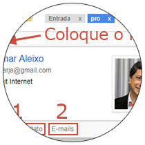Contatos no GMail