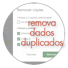 Remover duplicidades nas Planilhas do Google
