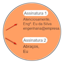 Múltiplas assinaturas no GMail
