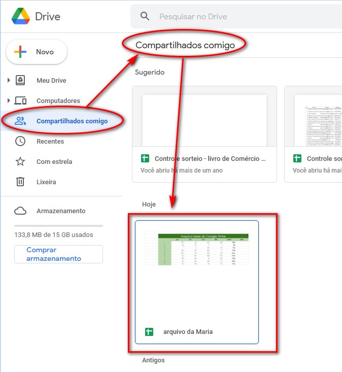 Como Compartilhar Arquivos no Google drive: 