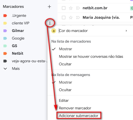 GMail marcadores 04