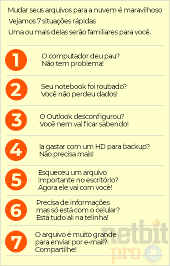7 bons motivos para aderir à nuvem