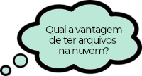Quais as vantagens de ter arquivos na nuvem?